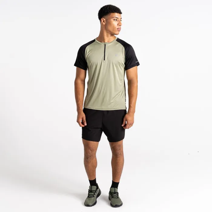Dare 2b Cycling Jerseys Gallantry Jersey Oil Green Black 8211 Men
