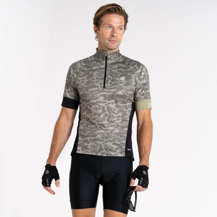 Dare 2b Cycling Jerseys Stay The Course Iii Cycling Jersey Oil Green Camo 8211 Men Dare 2b Cycling Jerseys Stay The Course Iii Cycling Jersey Oil Green Camo 8211 Men