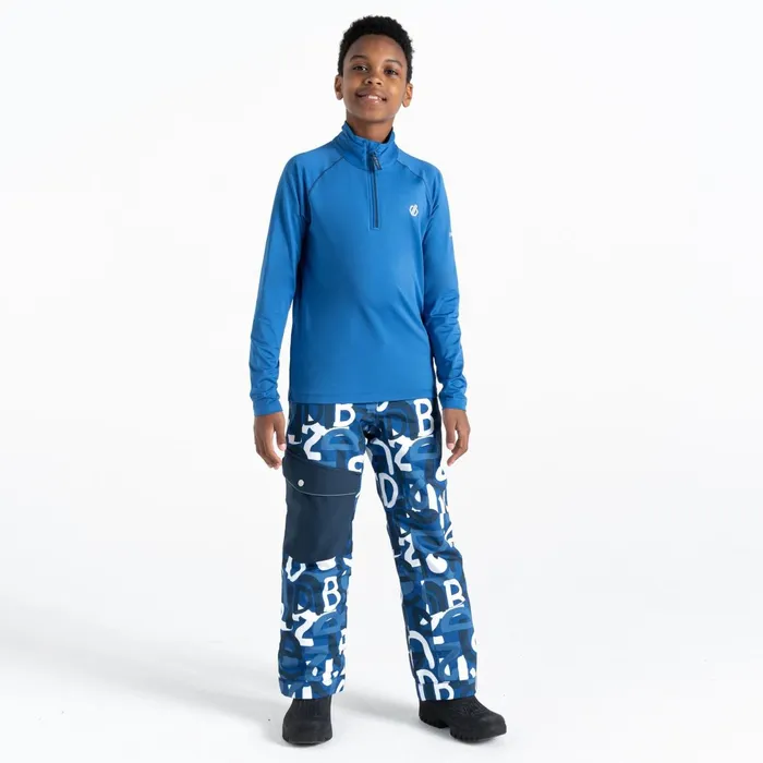Dare 2b Fleece Consist Ii Recycled Core Stretch Olympian Blue 8211 Kids