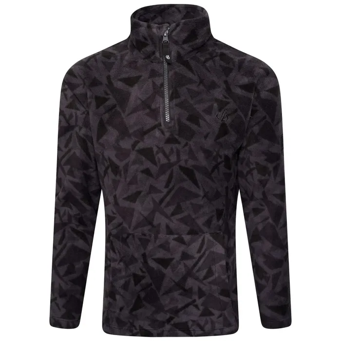 Dare 2b Fleece Cushy Half Zip Fleece Black Geo Print 8211 Kids Dare 2b Fleece Cushy Half Zip Fleece Black Geo Print 8211 Kids