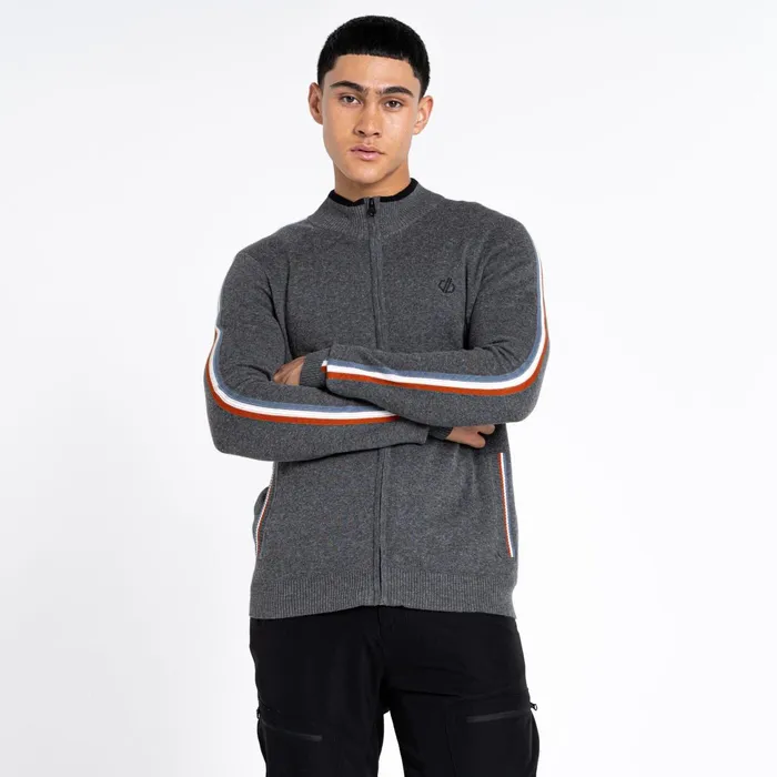 Dare 2b Fleece Dutiful Ii Full Zip Sweater Charcoal Grey Marl 8211 Men