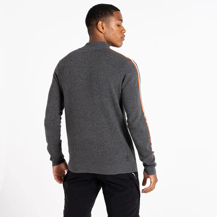 Dare 2b Fleece Dutiful Ii Half Zip Sweater Charcoal Grey Marl 8211 Men