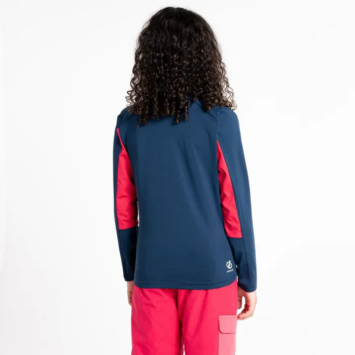 Dare 2b Fleece Exception Recycled Core Stretch Midlayer Moonlight Denim Geo Print 8211 Kids