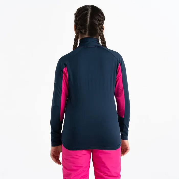 Dare 2b Fleece Exception Recycled Core Stretch Midlayer Pure Pink 8211 Kids
