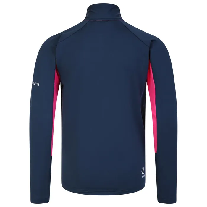 Dare 2b Fleece Exception Recycled Core Stretch Midlayer Pure Pink 8211 Kids