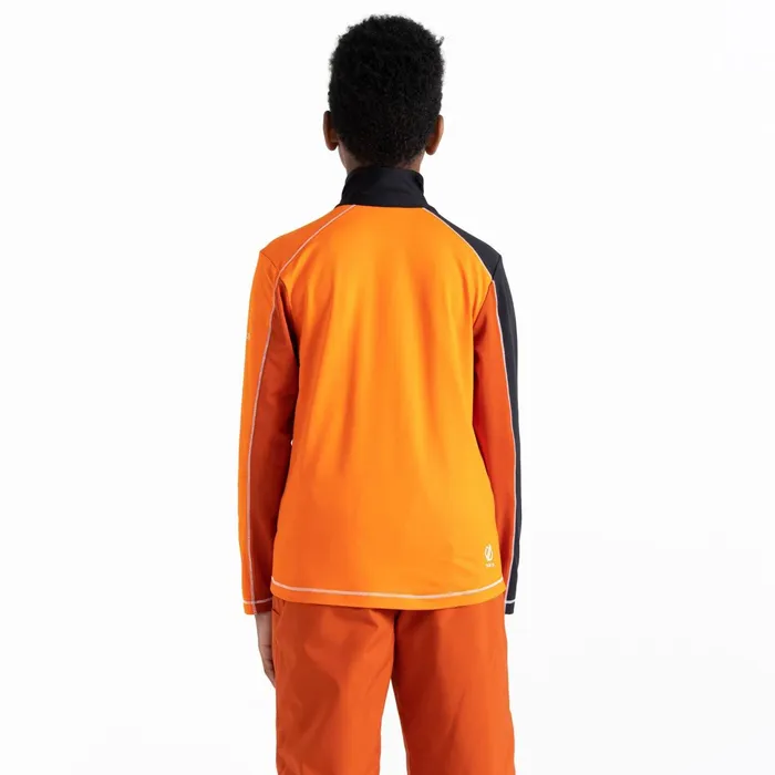 Dare 2b Fleece Formate Ii Core Stretch Midlayer Puffins Orange 8211 Kids