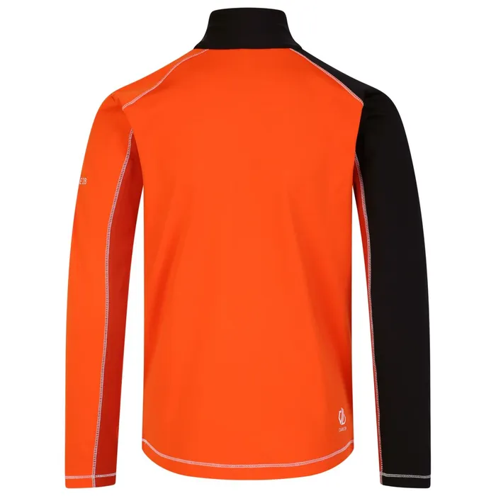 Dare 2b Fleece Formate Ii Core Stretch Midlayer Puffins Orange 8211 Kids