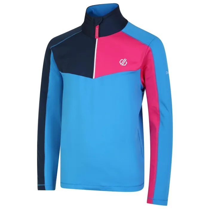 Dare 2b Fleece Formate Ii Core Stretch Midlayer Swedish Blue 8211 Kids