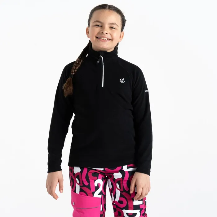 Dare 2b Fleece Freehand Half Zip Fleece Black 8211 Kids