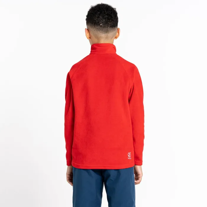 Dare 2b Fleece Freehand Half Zip Fleece Danger Red 8211 Kids