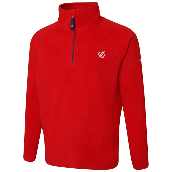 Dare 2b Fleece Freehand Half Zip Fleece Danger Red 8211 Kids