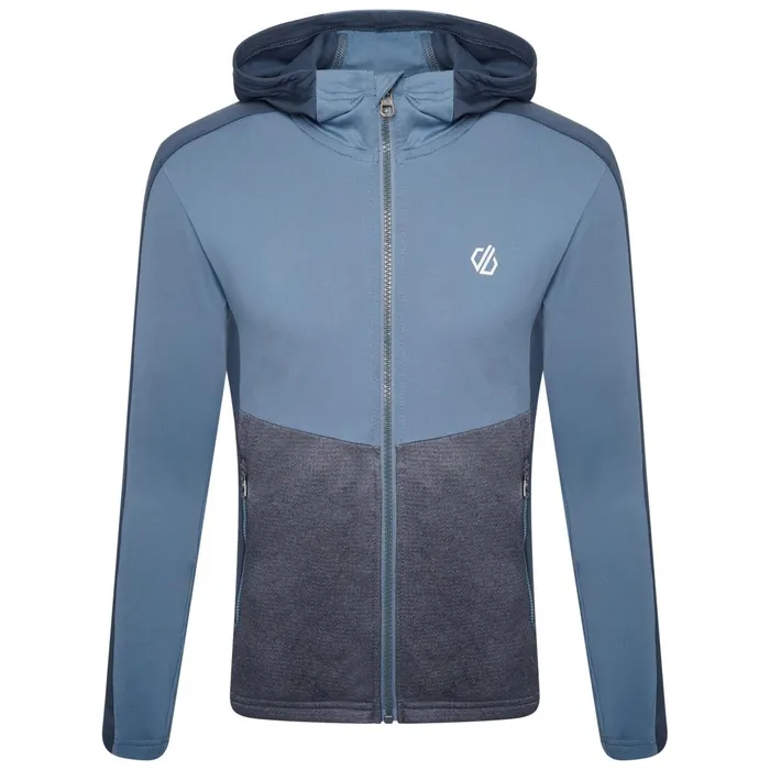 Dare 2b Fleece Hastily Core Recycled Stretch Midlayer Orion Grey Bluestone 8211 Kids
