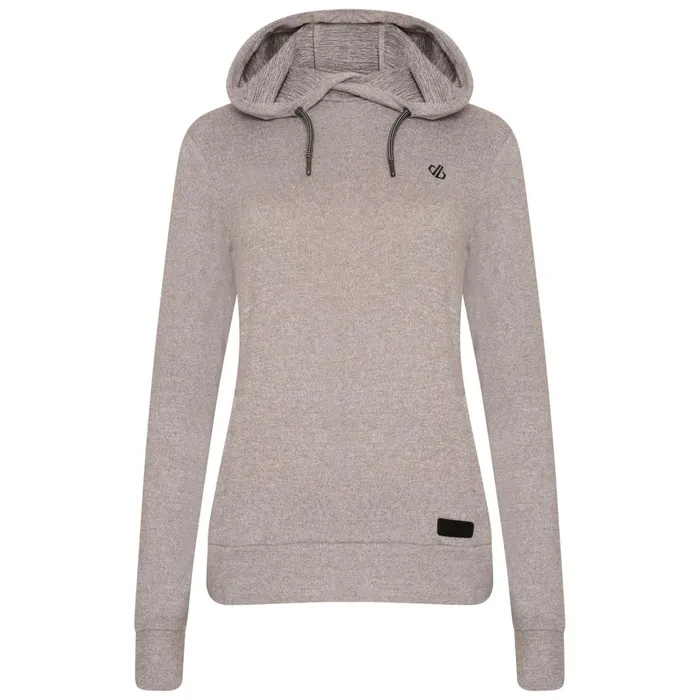 Dare 2b Fleece Out and Out Overhead Hooded Fleece Ash Grey Marl 8211 Women