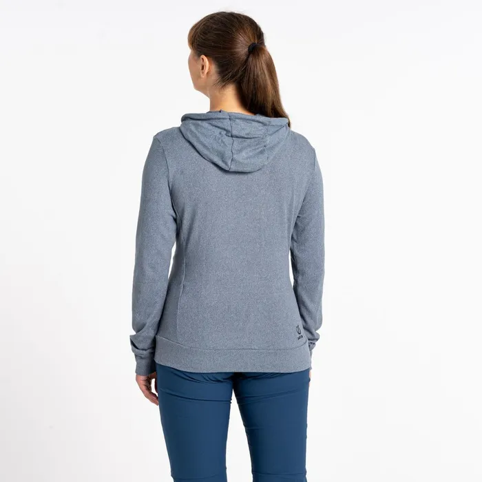 Dare 2b Fleece Out and Out Overhead Hooded Fleece Orion Grey Marl 8211 Women