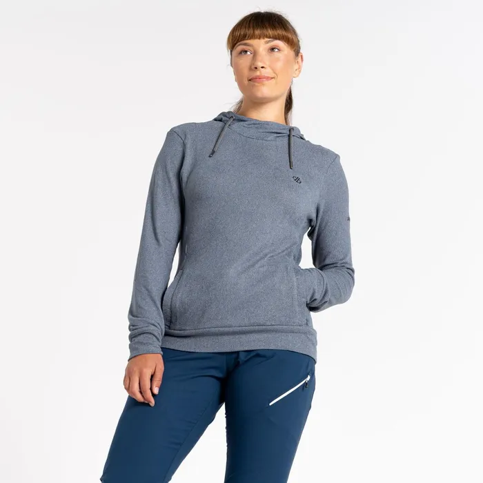 Dare 2b Fleece Out and Out Overhead Hooded Fleece Orion Grey Marl 8211 Women