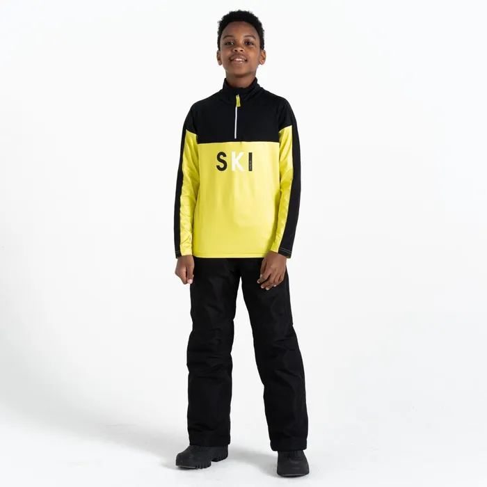 Dare 2b Fleece Pow Core Stretch Yellow Plum Black 8211 Kids