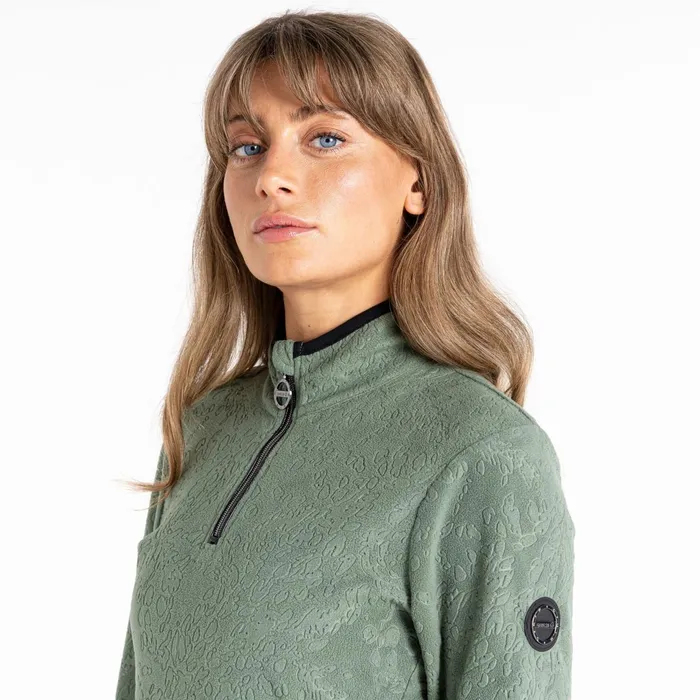 Dare 2b Fleece Savy Ii Half Zip Fleece Duck Green 8211 Women