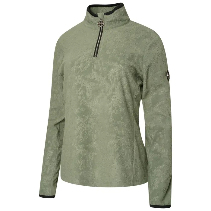 Dare 2b Fleece Savy Ii Half Zip Fleece Duck Green 8211 Women
