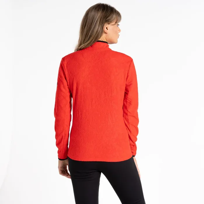 Dare 2b Fleece Savy Ii Half Zip Fleece Volcanic Red 8211 Women