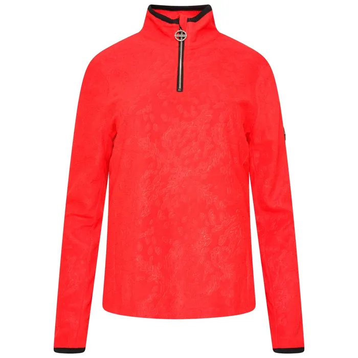 Dare 2b Fleece Savy Ii Half Zip Fleece Volcanic Red 8211 Women