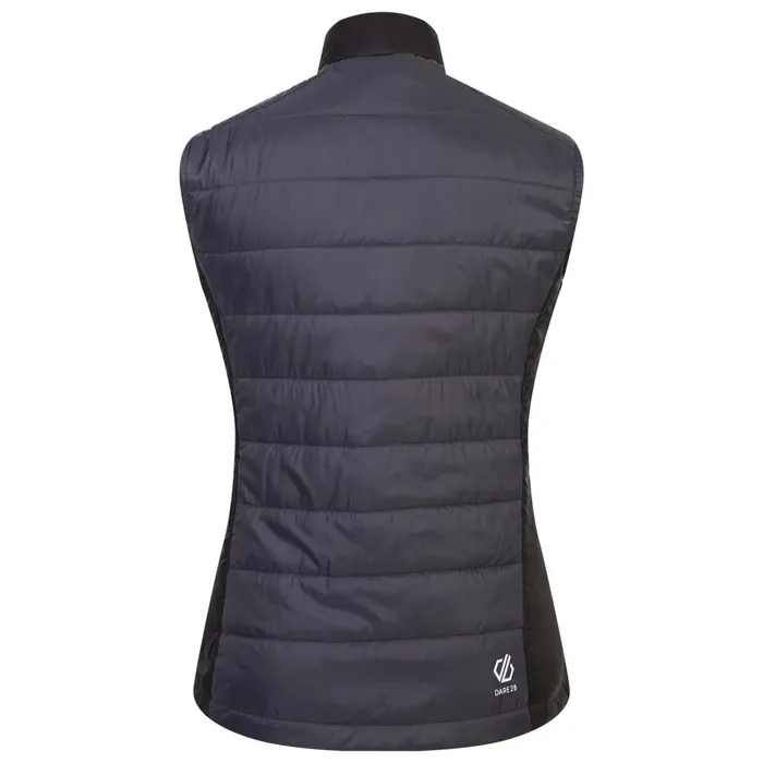 Dare 2b Gilets Ascending Padded Gilet Ebony Grey Black 8211 Women