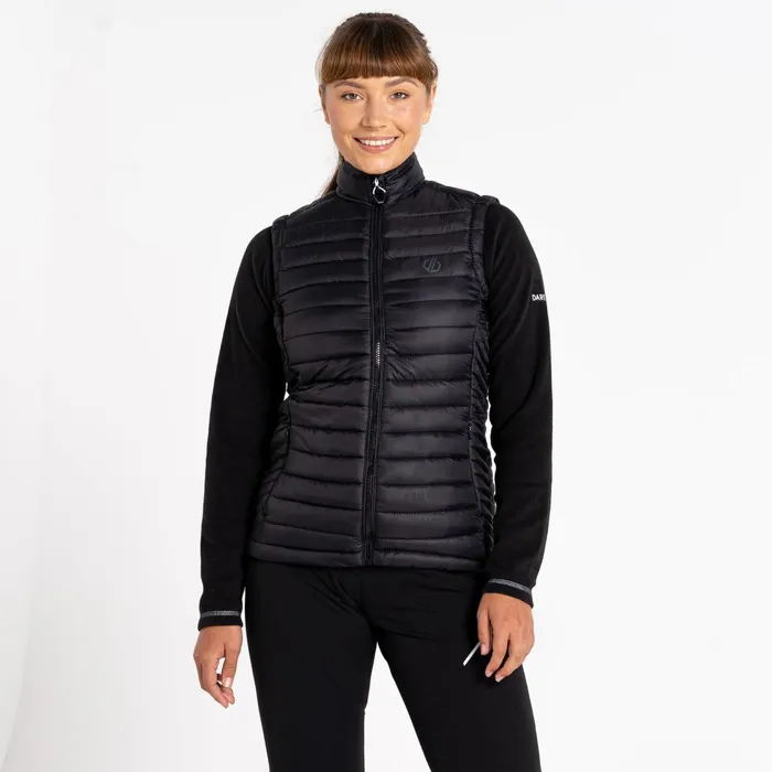 Dare 2b Gilets Deter Recycled Padded Gilet Black 8211 Women