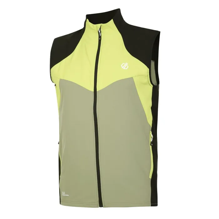Dare 2b Gilets Latitudinal Softshell Vest Green Algae 8211 Men