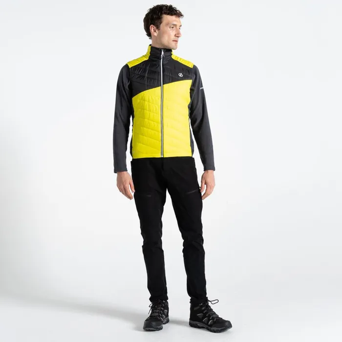 Dare 2b Gilets Touring Lightweight Gilet Neon Spring Yellow Black 8211 Men