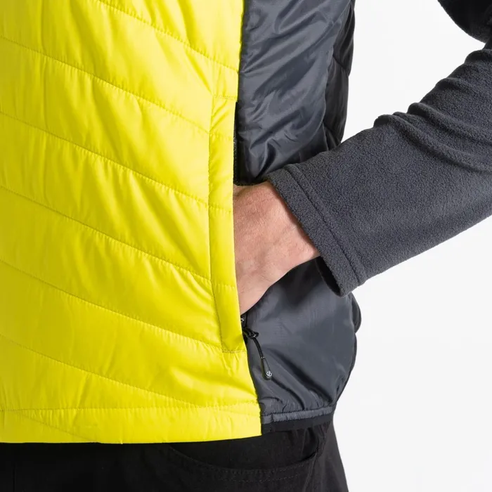 Dare 2b Gilets Touring Lightweight Gilet Neon Spring Yellow Black 8211 Men