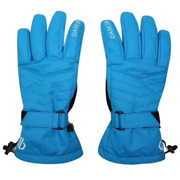 Dare 2b Gloves Acute Waterproof Ski Gloves Swedish Blue 8211 Women