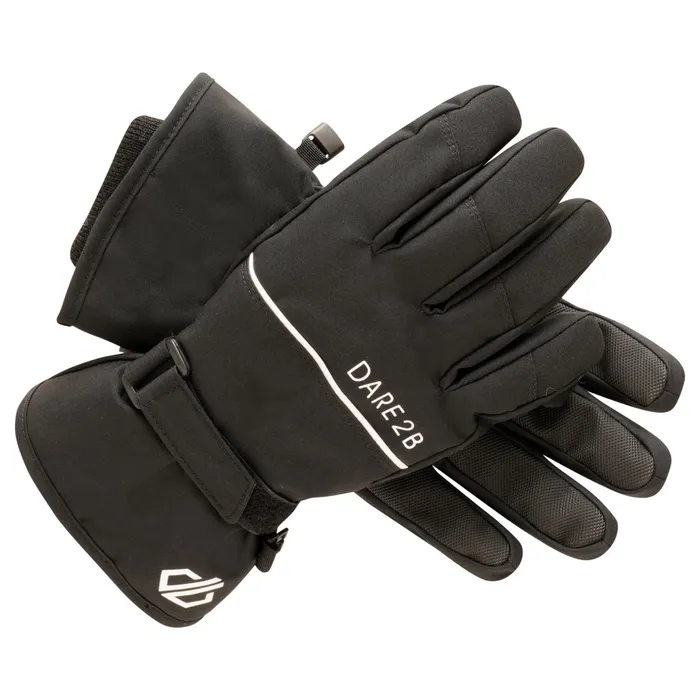 Dare 2b Gloves Restart Ski Gloves Black 8211 Kids