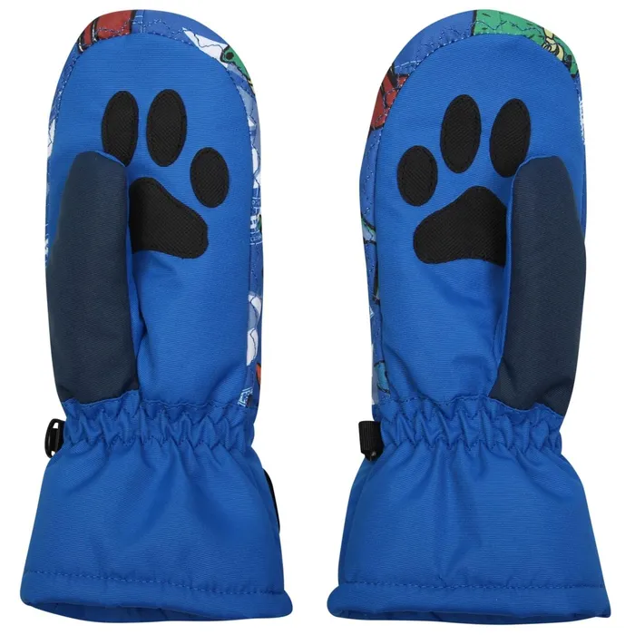 Dare 2b Gloves Snowplay Mitt Blue Artic Print 8211 Kids