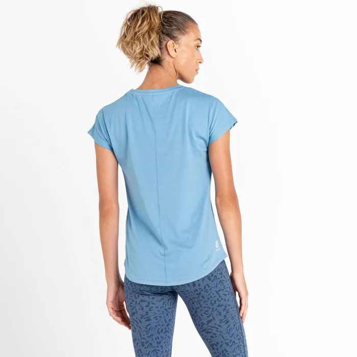 Dare 2b Graphic TShirts Finite Graphic TShirt Niagara Blue 8211 Women