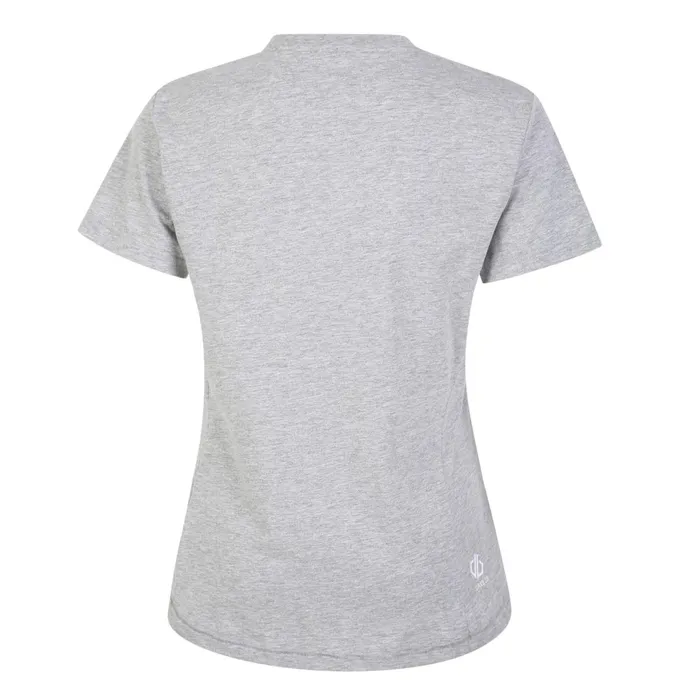 Dare 2b Graphic TShirts In The Forefront Graphic TShirt Ash Grey Marl 8211 Women