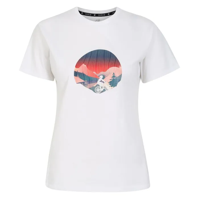 Dare 2b Graphic TShirts In The Forefront Graphic TShirt White 8211 Women
