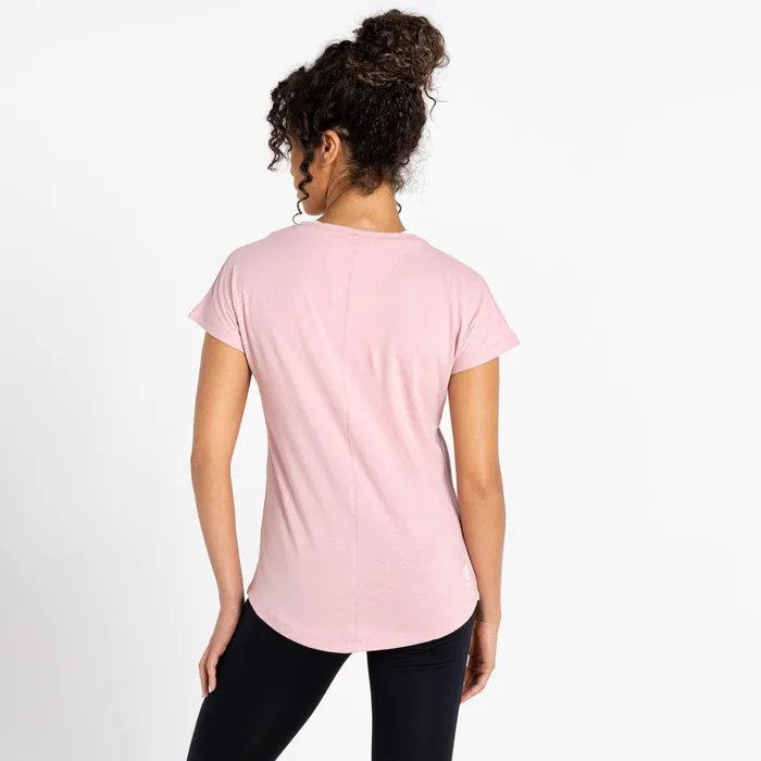 Dare 2b Graphic TShirts Moments Graphic Tee Powder Pink 8211 Women