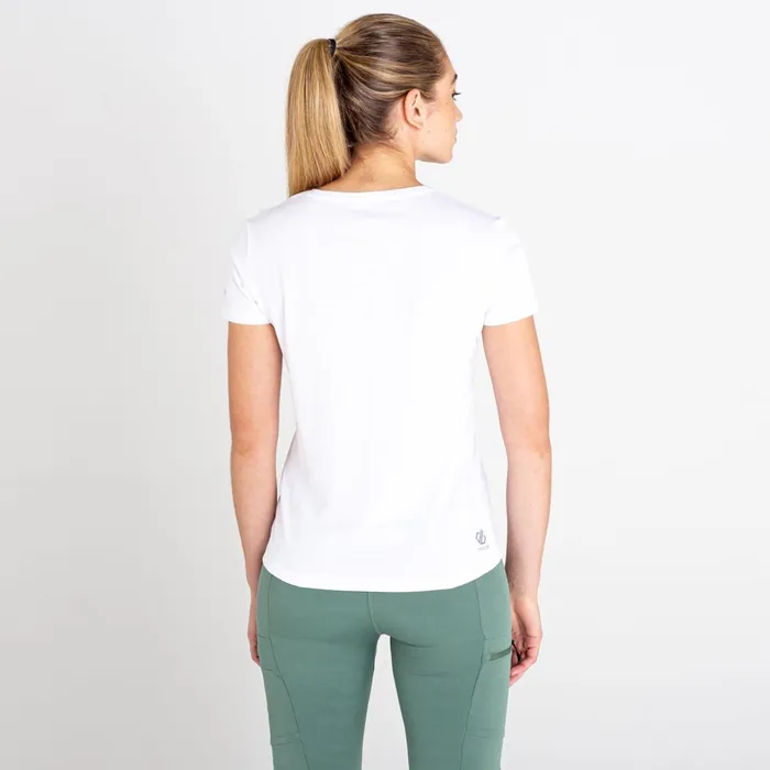 Dare 2b Graphic TShirts Peace Of Mind Graphic Tee White 8211 Women