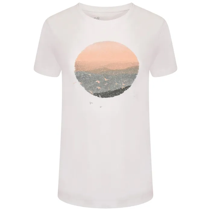 Dare 2b Graphic TShirts Peace Of Mind Graphic Tee White 8211 Women