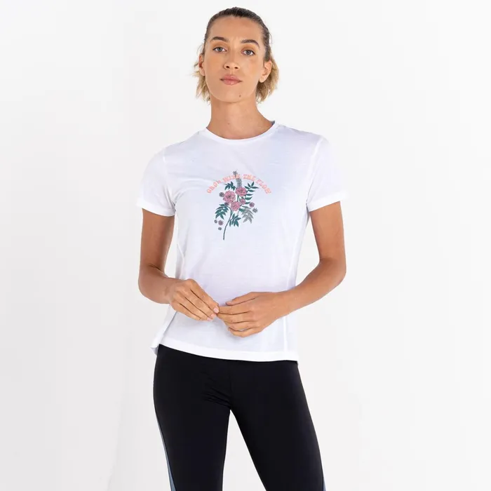 Dare 2b Graphic TShirts Sense Of Calm Graphic TShirt White 8211 Women
