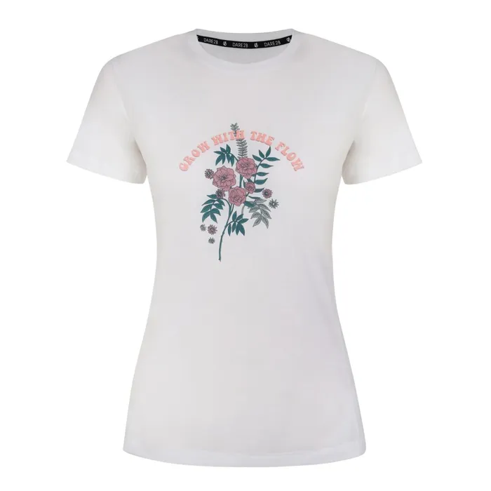 Dare 2b Graphic TShirts Sense Of Calm Graphic TShirt White 8211 Women
