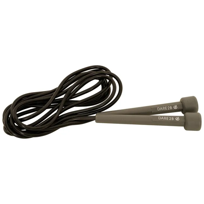 Dare 2b Gym Accessories Speed Skipping Rope Ebony Grey 8211 Women Dare 2b Gym Accessories Speed Skipping Rope Ebony Grey 8211 Women
