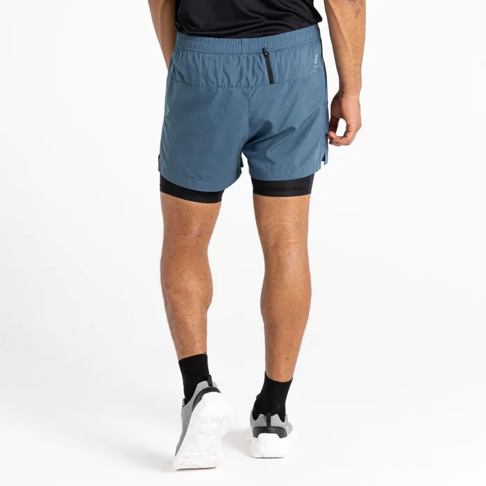 Dare 2b Gym Shorts Recreate Ii 2In1 Shorts Orion Grey 8211 Men