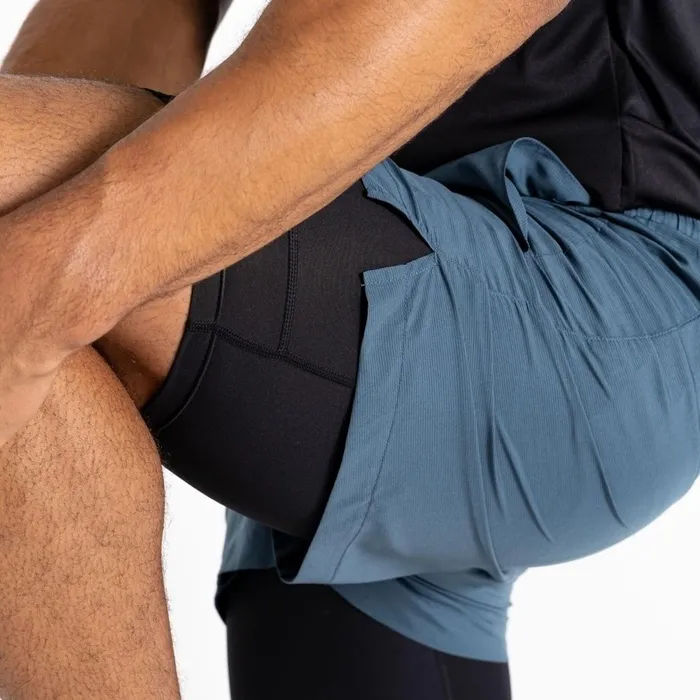 Dare 2b Gym Shorts Recreate Ii 2In1 Shorts Orion Grey 8211 Men