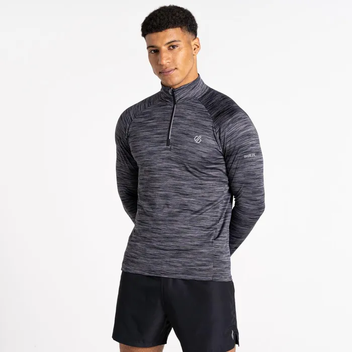 Dare 2b Gym Tops Accelerate Fitness Jersey Charcoal Grey 8211 Men