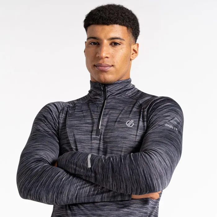 Dare 2b Gym Tops Accelerate Fitness Jersey Charcoal Grey 8211 Men
