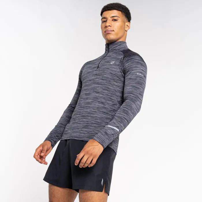 Dare 2b Gym Tops Accelerate Fitness Jersey Charcoal Grey 8211 Men