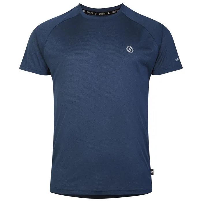 Dare 2b Gym Tops Accelerate Fitness TShirt Moonlight Denim Marl 8211 Men