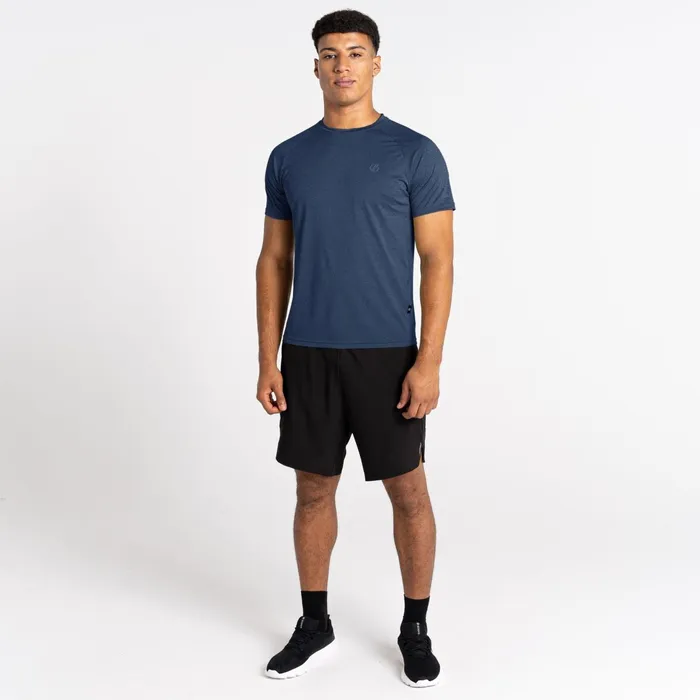 Dare 2b Gym Tops Accelerate Fitness TShirt Moonlight Denim Marl 8211 Men