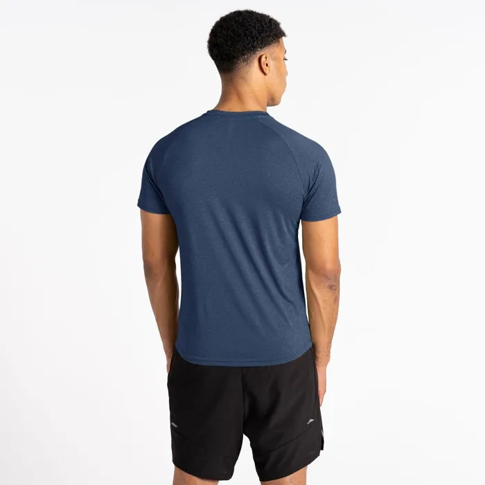 Dare 2b Gym Tops Accelerate Fitness TShirt Moonlight Denim Marl 8211 Men