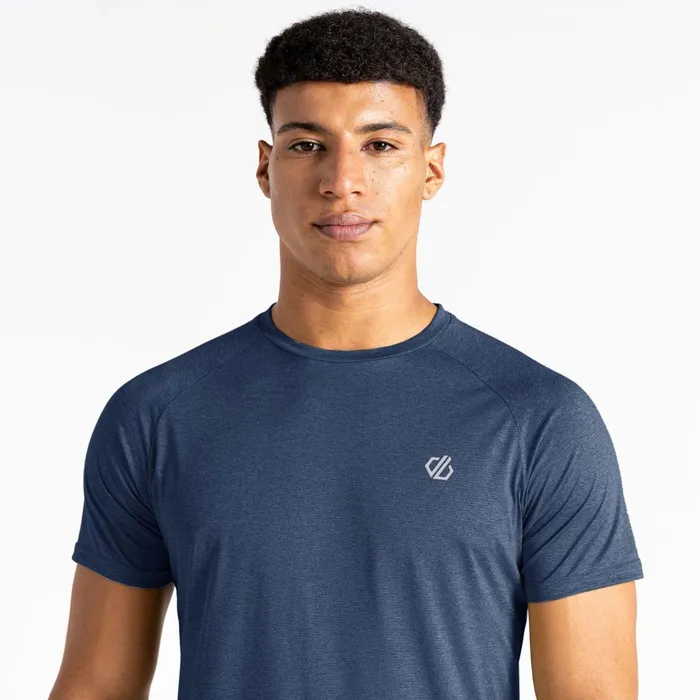 Dare 2b Gym Tops Accelerate Fitness TShirt Moonlight Denim Marl 8211 Men